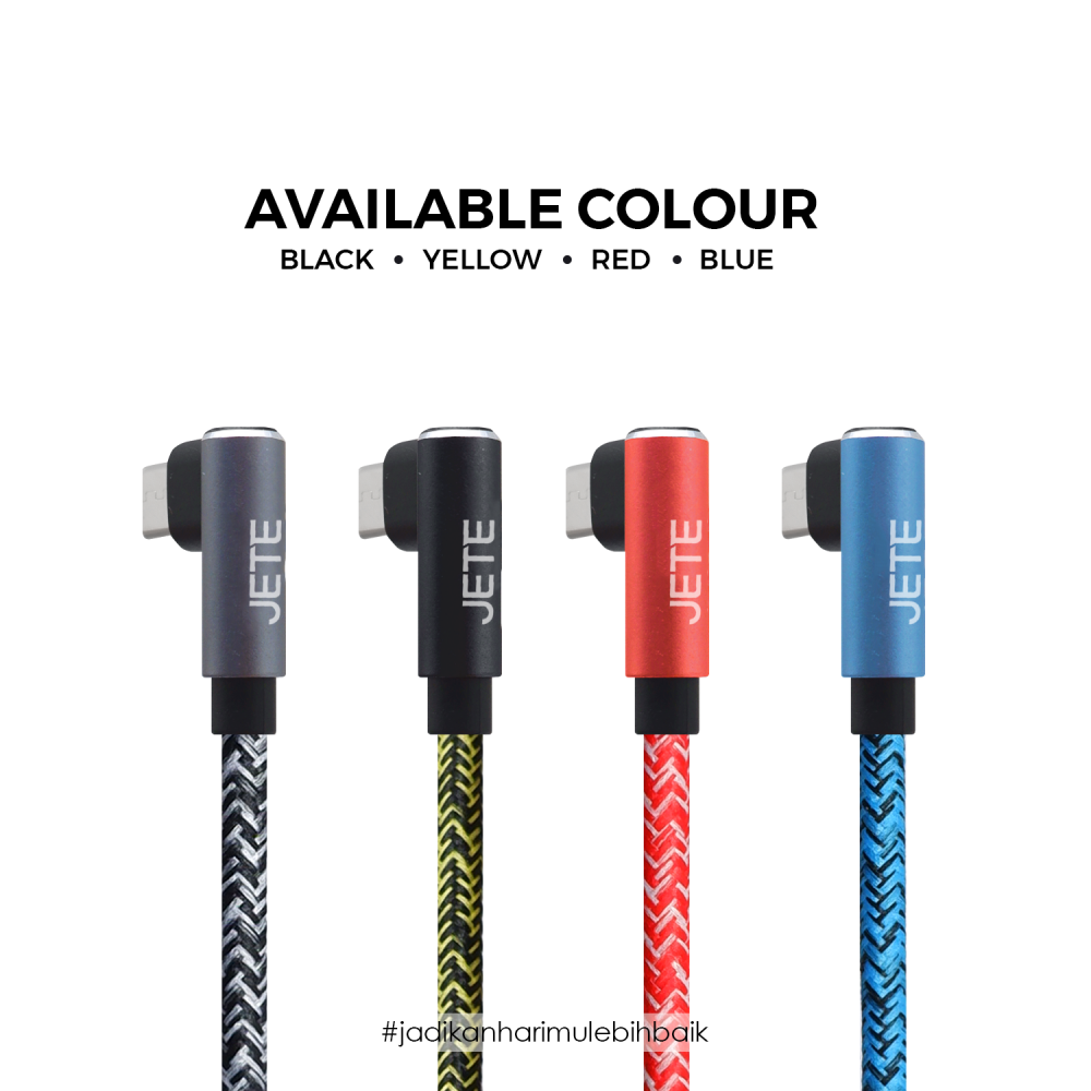 Kabel Data JETE CA1 2.4A  Available color