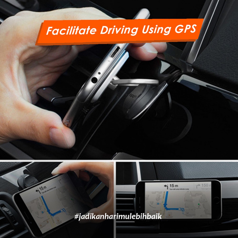 JETE ring holder hp support driving using GPS