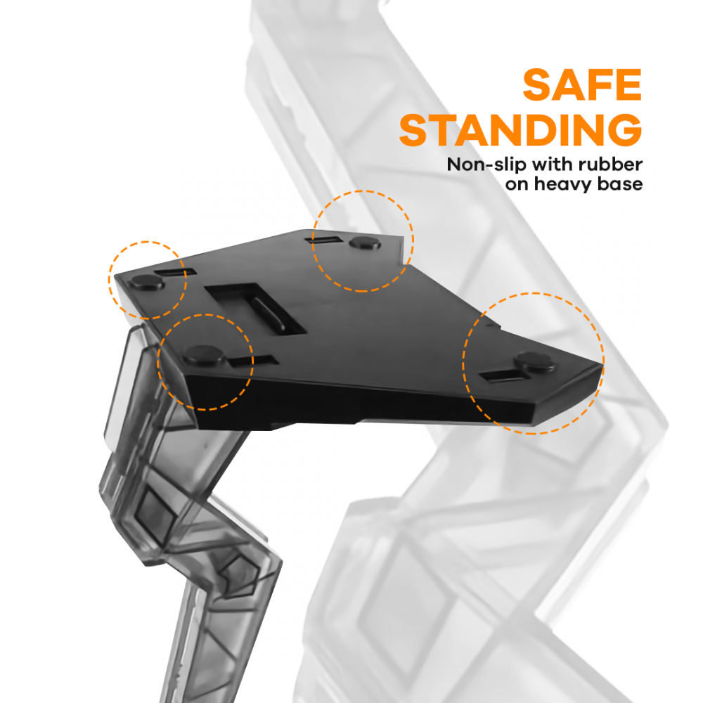 JETE H3 Series Headphone Stand with Safe Standing
