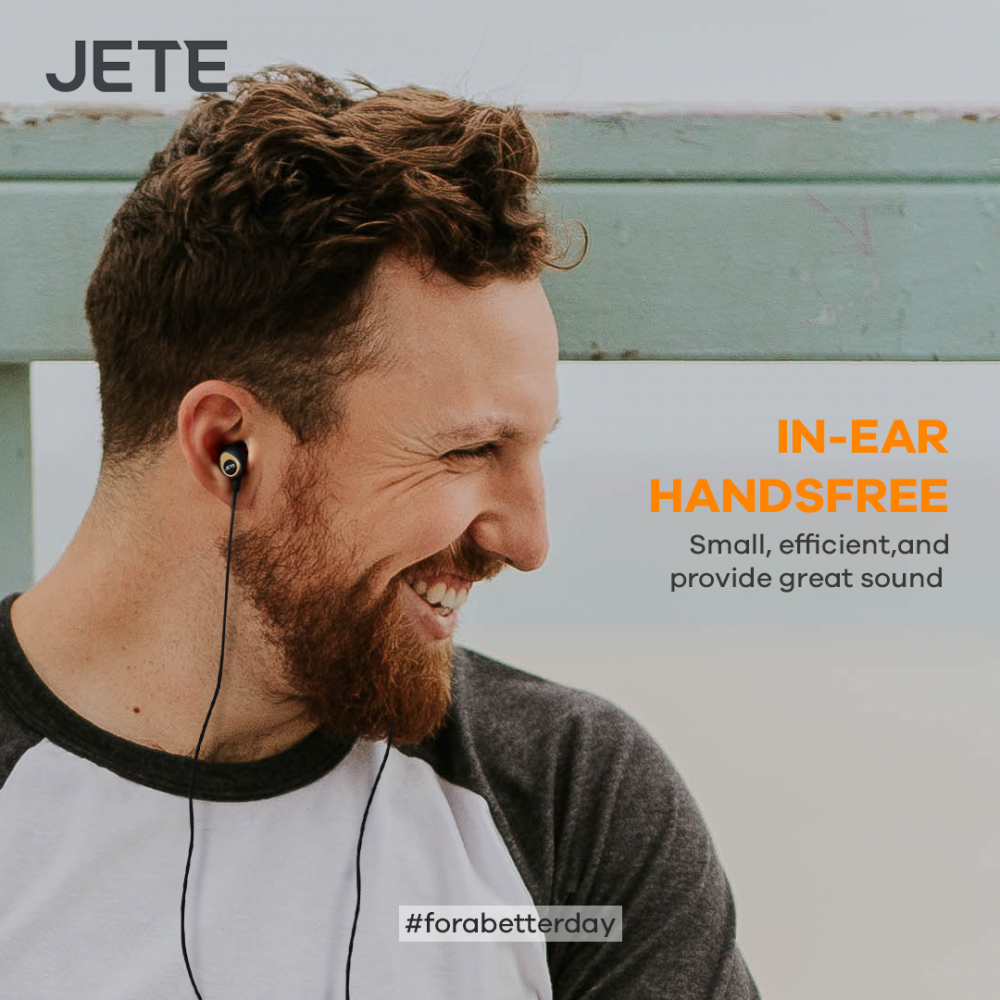 Headset JETE Foxy Series in ear handsfree
