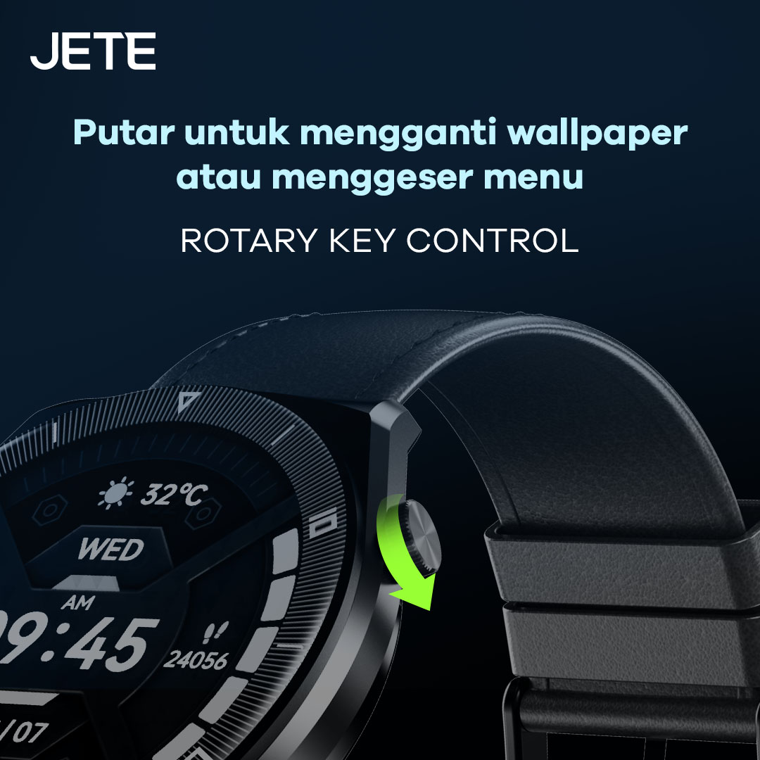 Smartwatch JETE AM2 Rotary Key Control