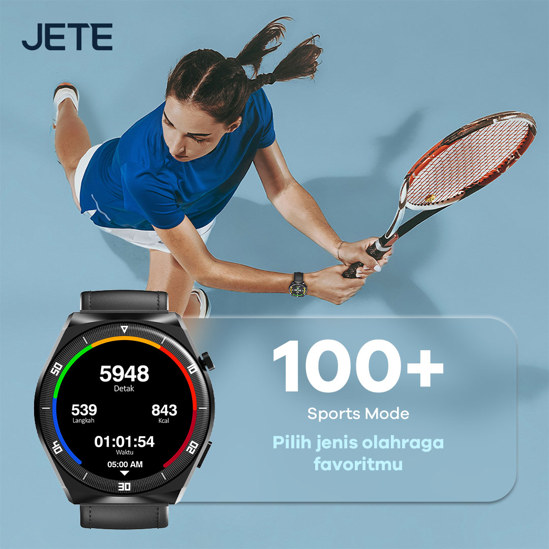 Smartwatch JETE AM2 with 100+ Sport Mode
