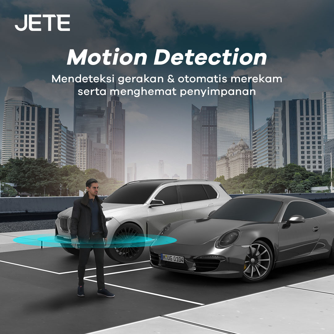 DashCam JETE DC1 dengan Motion Detection