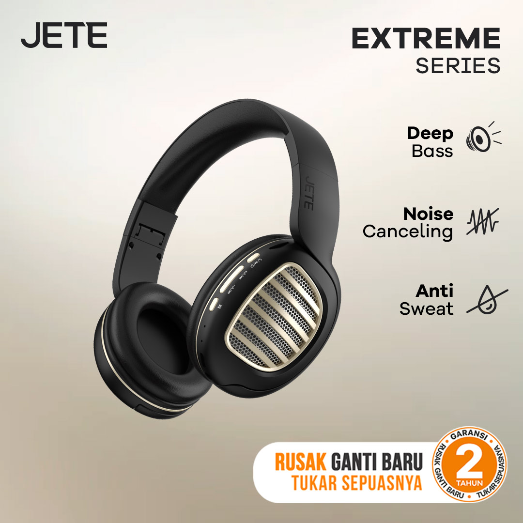 Headphone Bluetooth Lucu JETE Extreme Series