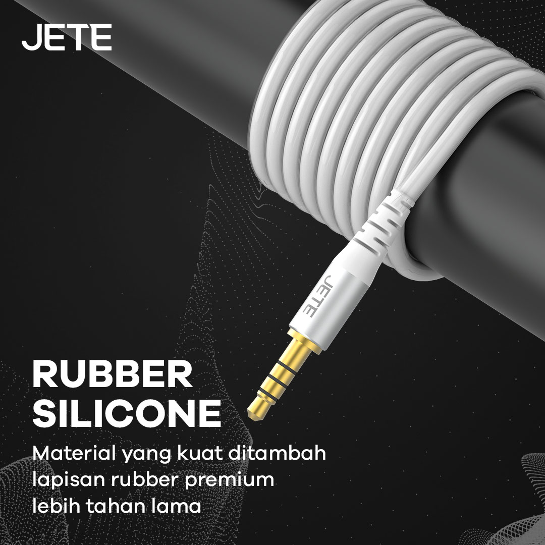 Earphone JETE HX12 Series Rubber Silicone