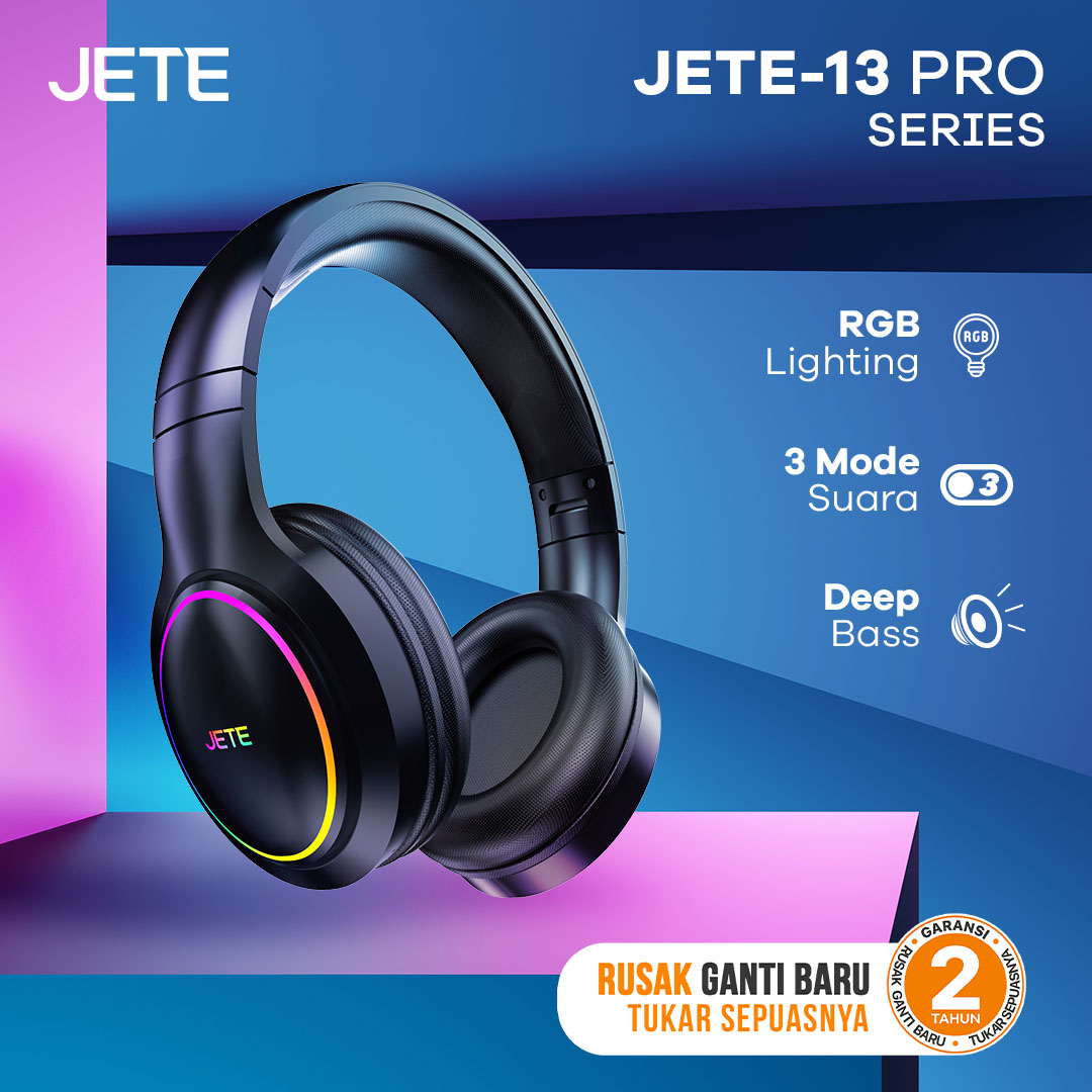 Headphone Bluetooth Gaming JETE-13 Pro Series