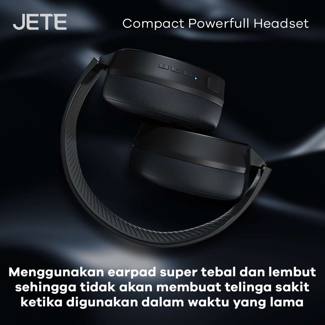 Headphone Bluetooth Murah JETE-12 Series with Compact Powerfull Headset