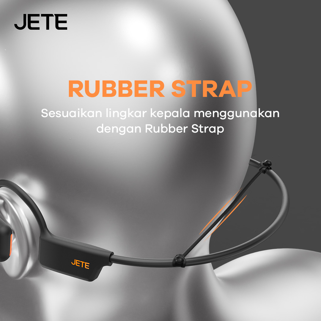 Headset Olahraga JETE OPENSTYLE Series with rubber strap