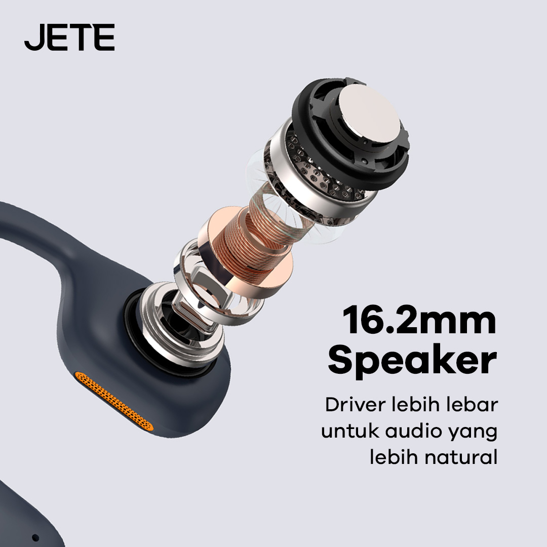 Headset Bluetooth JETE OpenStyle 16.2mm Speaker