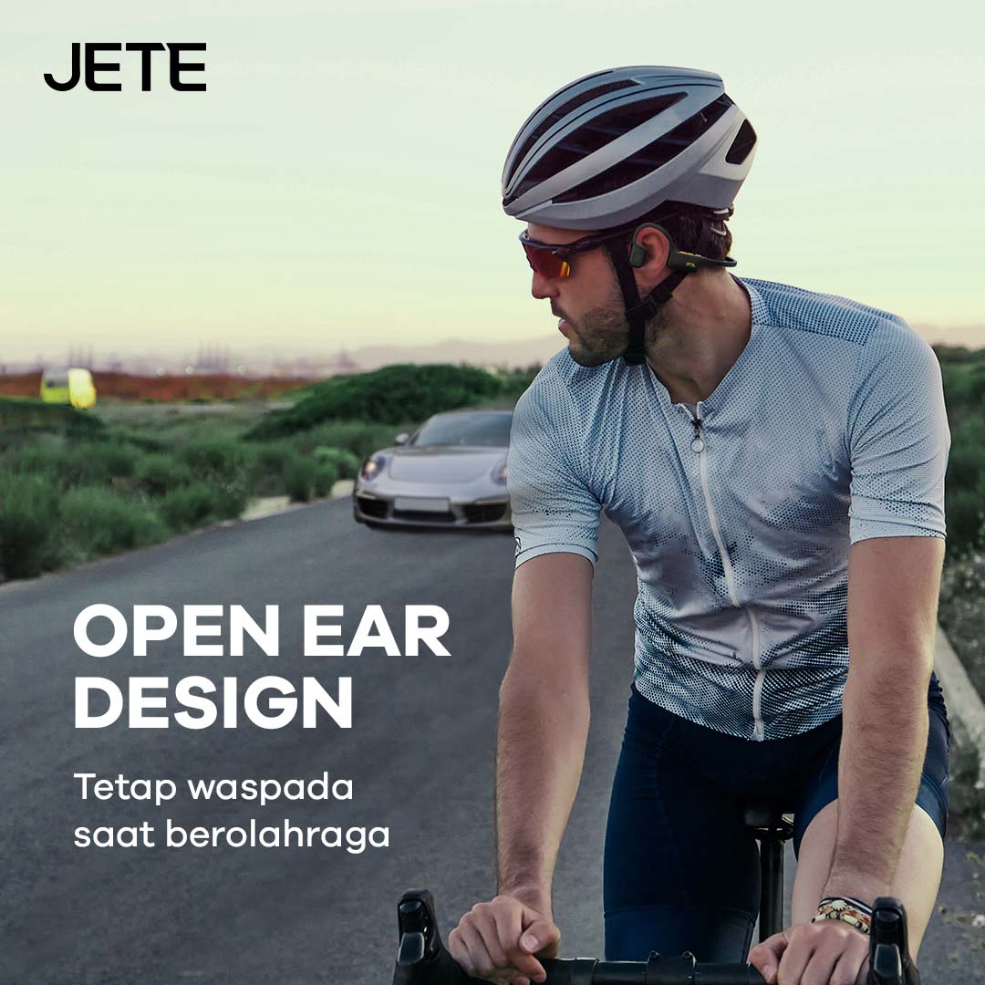 Headset Olahraga JETE OPENSTYLE Series dengan open ear design