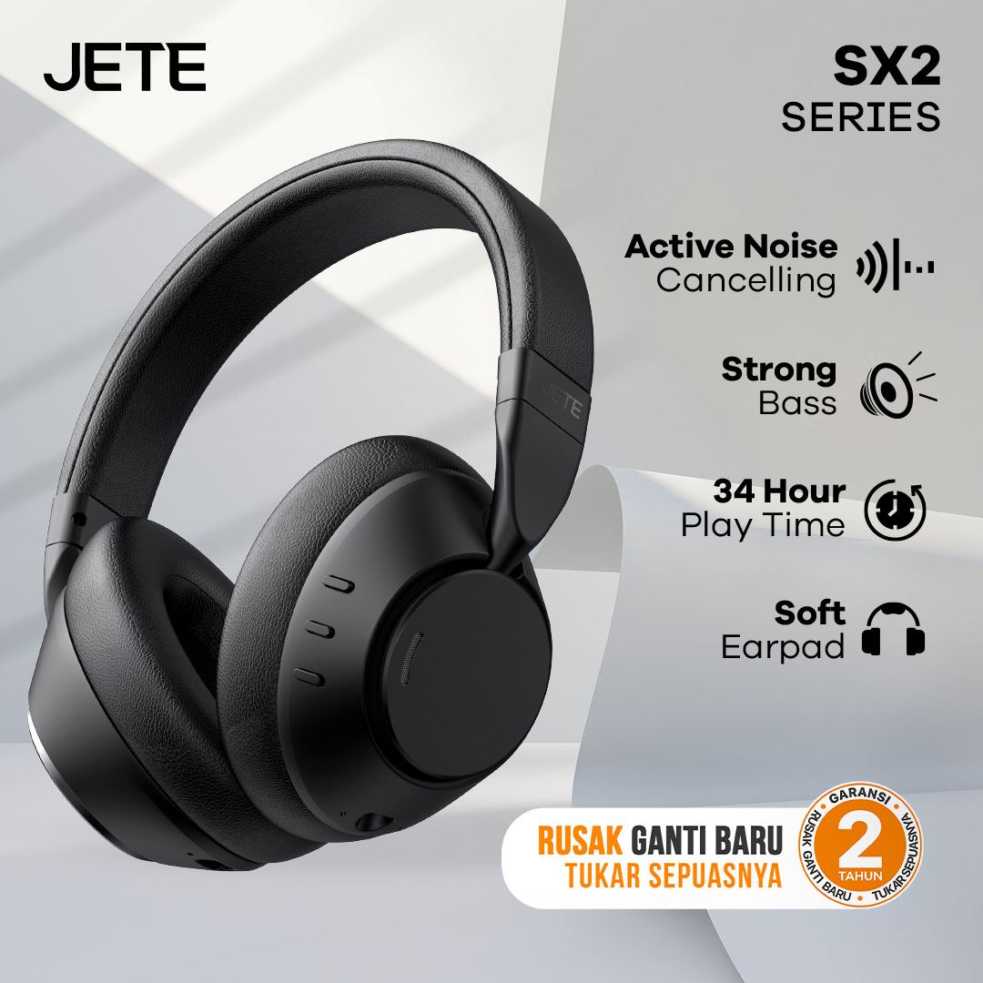 JETE SX2 Series Bluetooth Headphones Terbaik