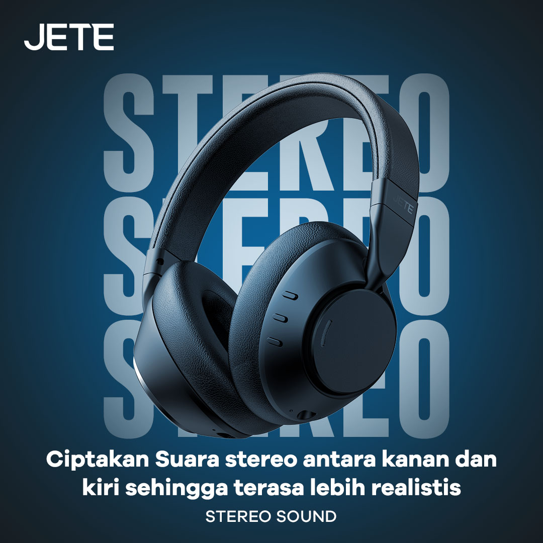 JETE SX2 Series Bluetooth Headphones stereo sound