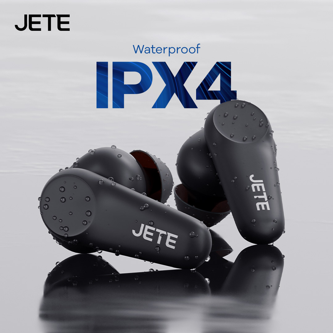 JETE T5 Series TWS Earbuds Terbaik IPX4 Waterproof