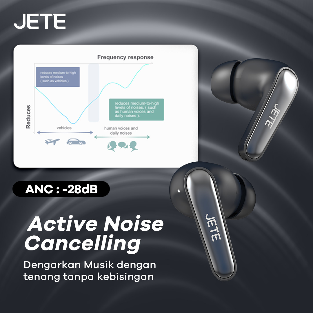 TWS JETE TX1 Series with Active Noice Cancelling