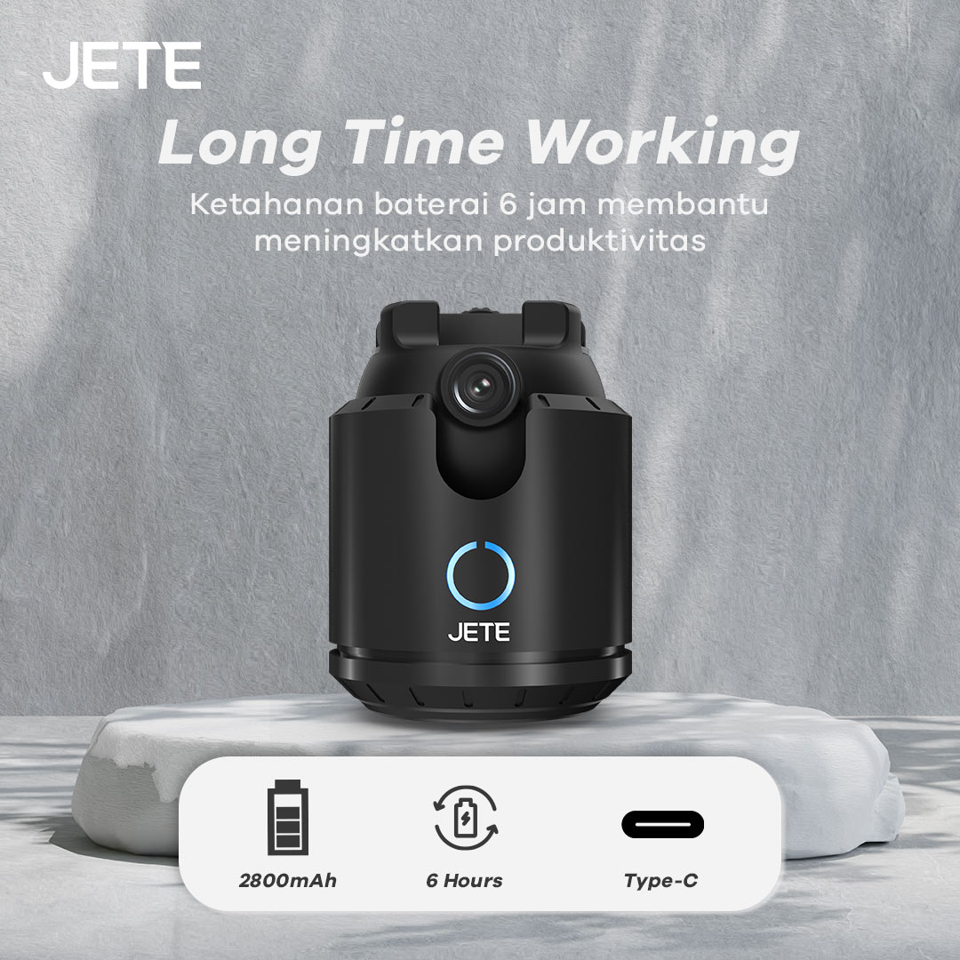 JETE W8 Smart Auto Tracking Holder Long time working