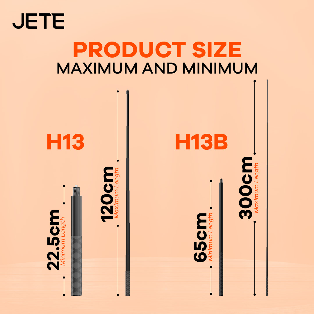 JETE H13 Series product size